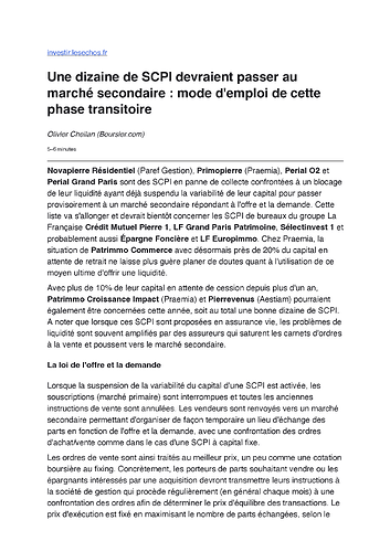 Une dizaine de SCPI devraient passer au marché secondaire _ mode d'emploi de cette phase transitoire _ Investir_Page_1